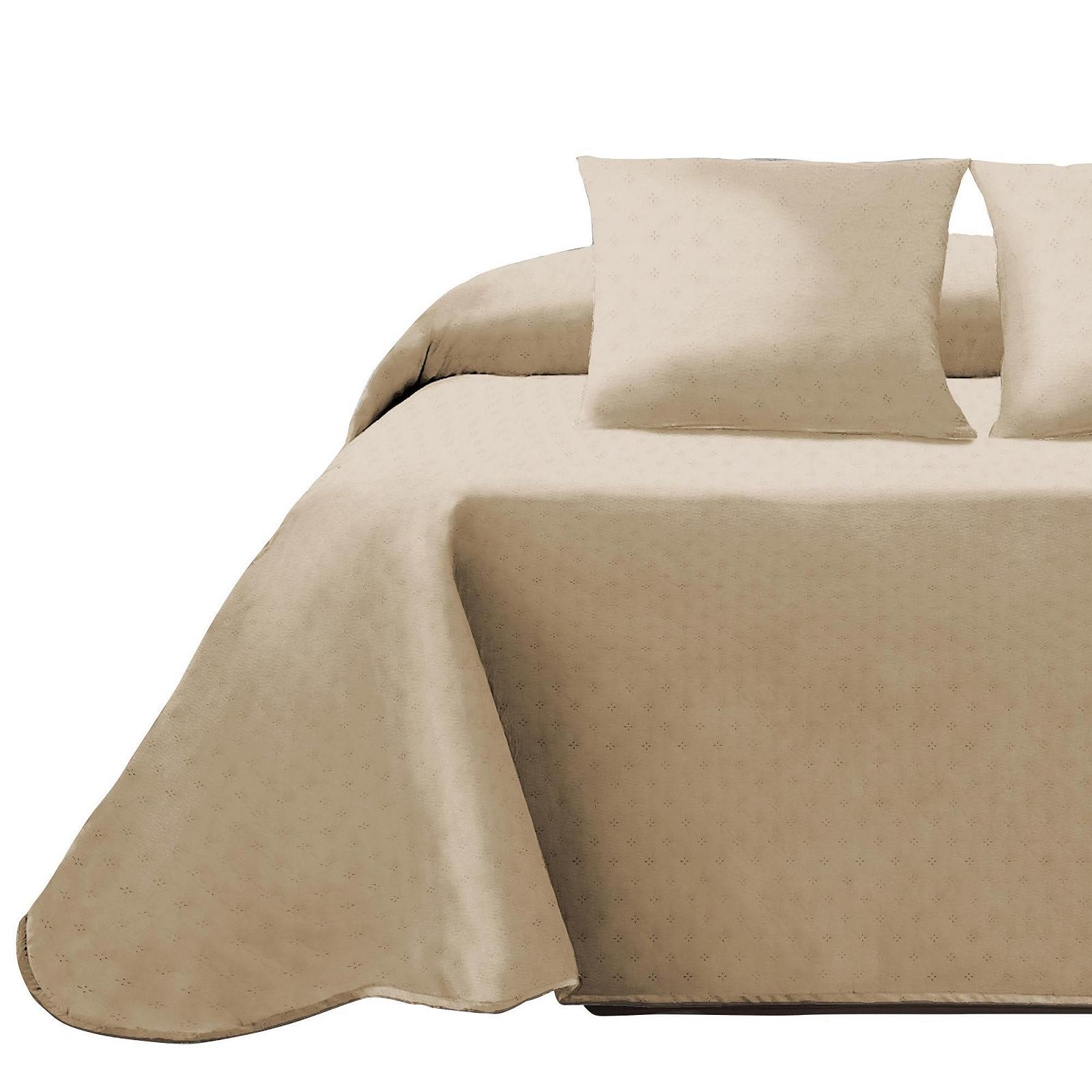 Покривало Erwin Müller Однотонний Крем Розмір 270x210 см, фото №1