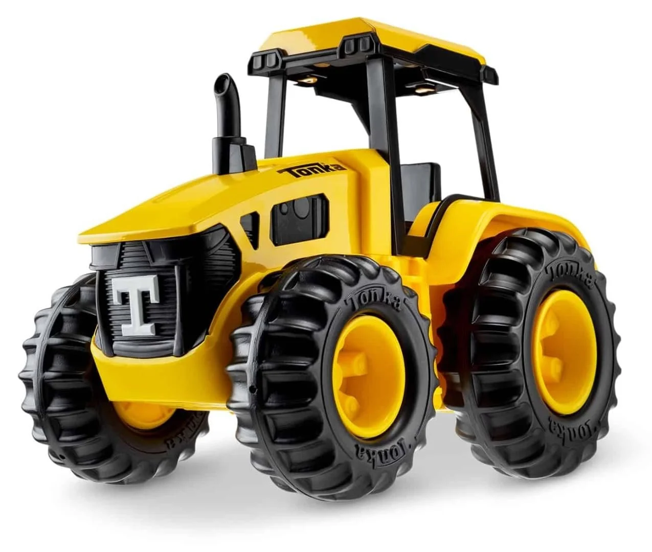 Трактор Basic Fun Tonka Steel Classics, Игрушечный сельскохозяйственный транспорт для мальчиков, девочек, детей и малышей, Прочный стальной игрушечный трактор, фото №1