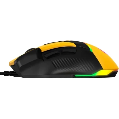Мышка GamePro GM300Y USB Yellow/Black (GM300Y), фото №5