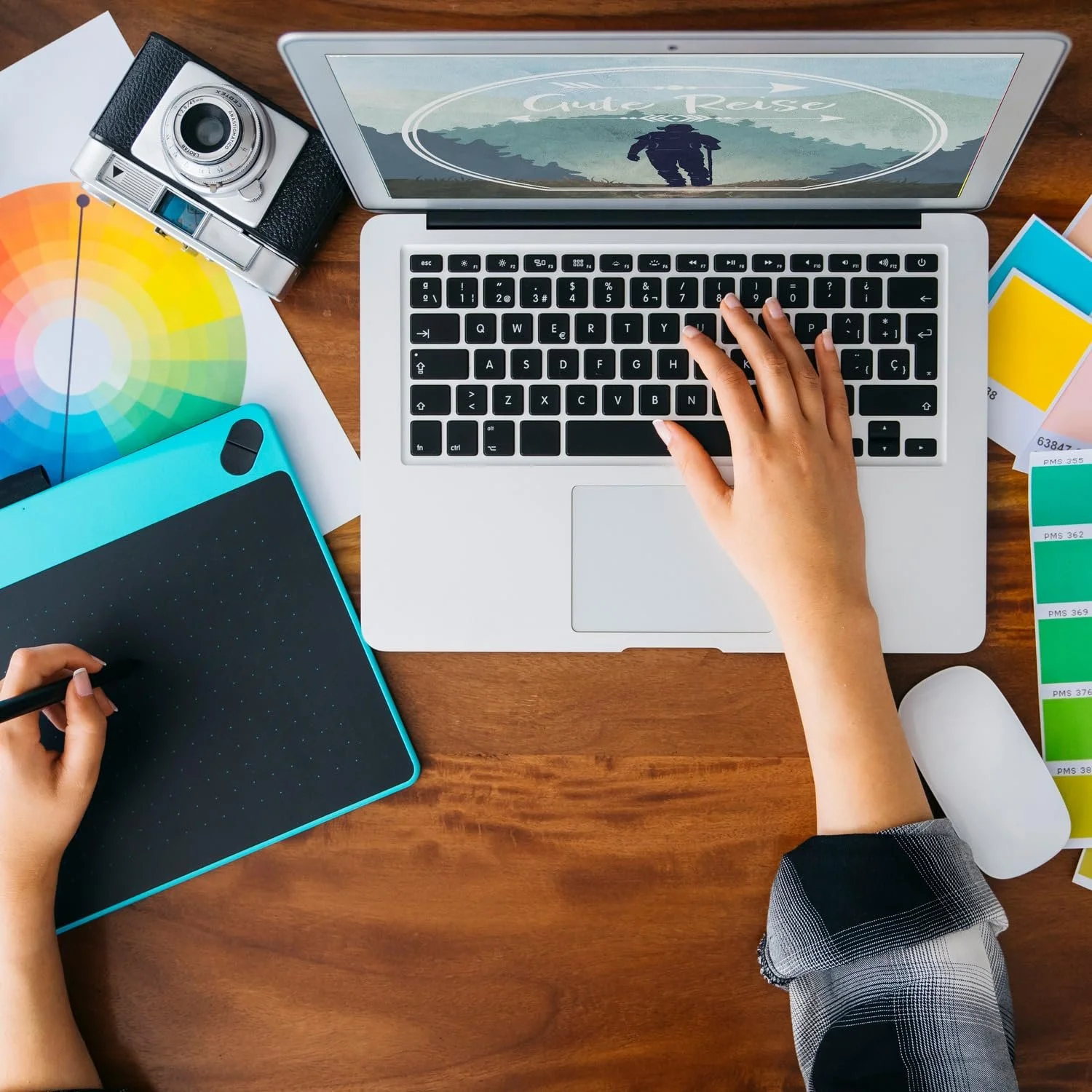 Скарбничка-рамка Good Travel Frame Hiking Motif Wooden White, фото №4