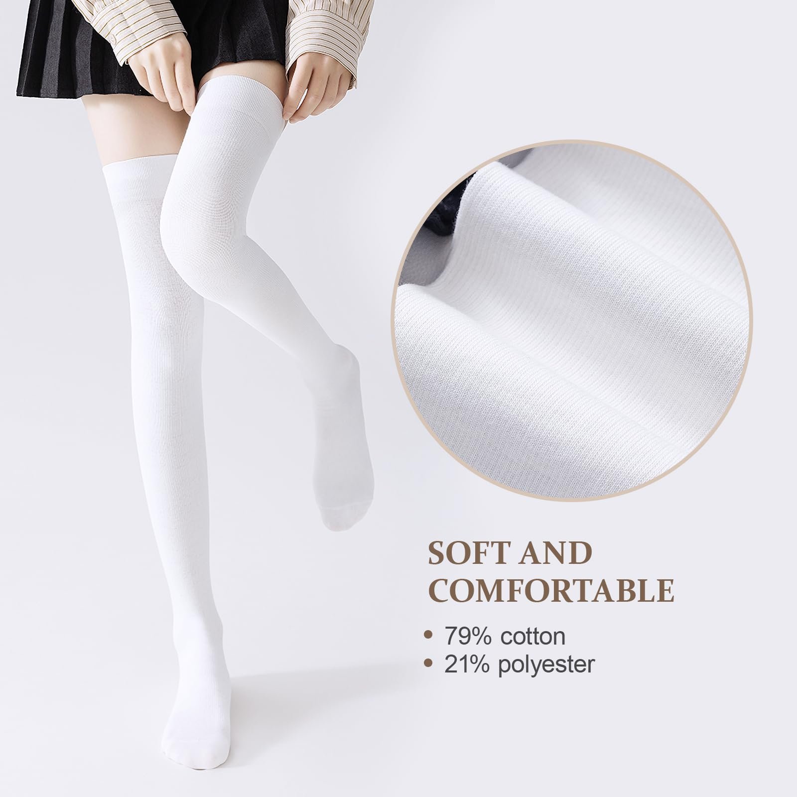 Носки DRESHOW Over Knee Knitted Extra Long, фото №4