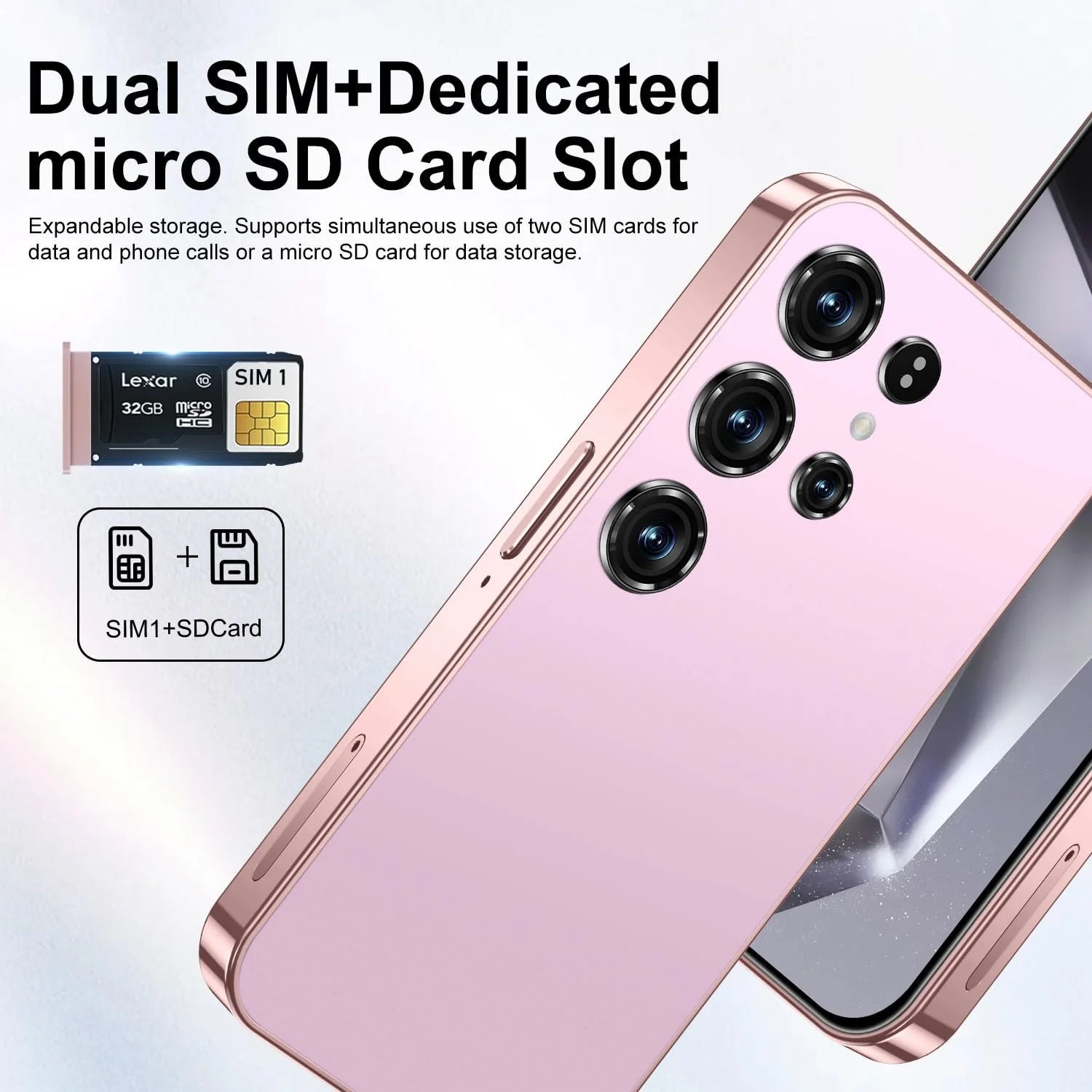 Дитячий міні-смартфон X24mini 4.0" 3GB/32GB 4G Dual SIM Android 10.0 Gold, фото №5