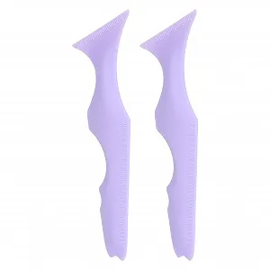 Трафарети для підводки 5-в-1, силіконові, багатоцільовий інструмент для макіяжу очей для початківців - Фото 1