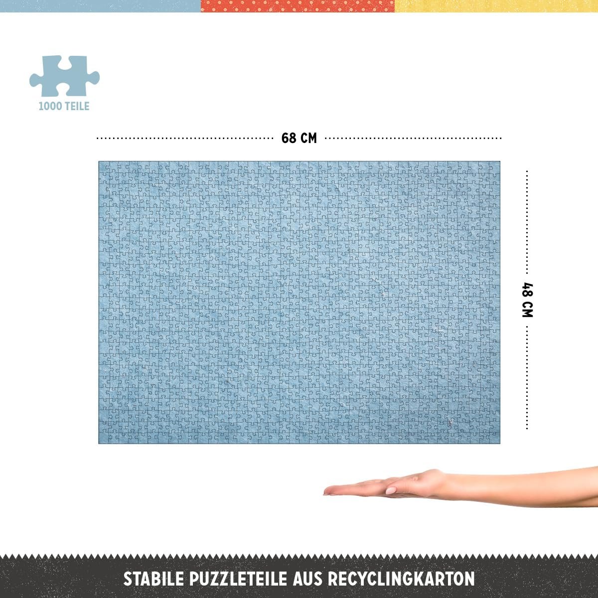 Пазл Nostalgic-Art Retro VW Bulli – Let's Get Lost 1000 элементов в металлической коробке, фото №2