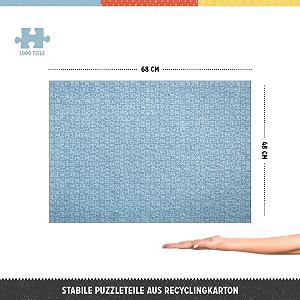 Пазл Nostalgic-Art Retro VW Bulli – Let's Get Lost 1000 элементов в металлической коробке synthetic.ua - Фото 1