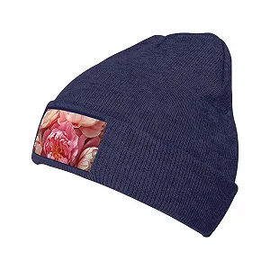 Купить Шапка-бини для женщин теплая вязаная Пион Slouchy Skull - Фото 1 Шапка-бини для женщин теплая вязаная Пион Slouchy Skull - Фото 1