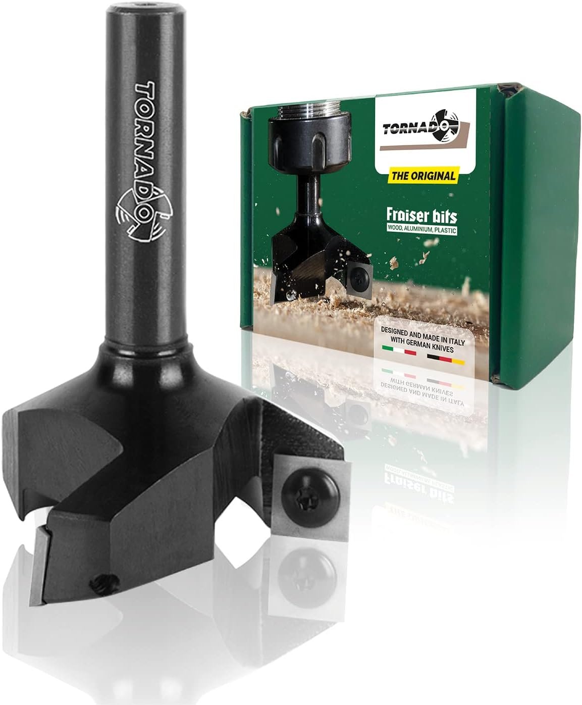 Фреза Fraiser Tornado / 60 мм / Чорний, фото №1