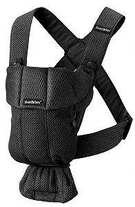 Рюкзак-переноска BabyBjörn Babytrage Mini / Чорний - Фото 1