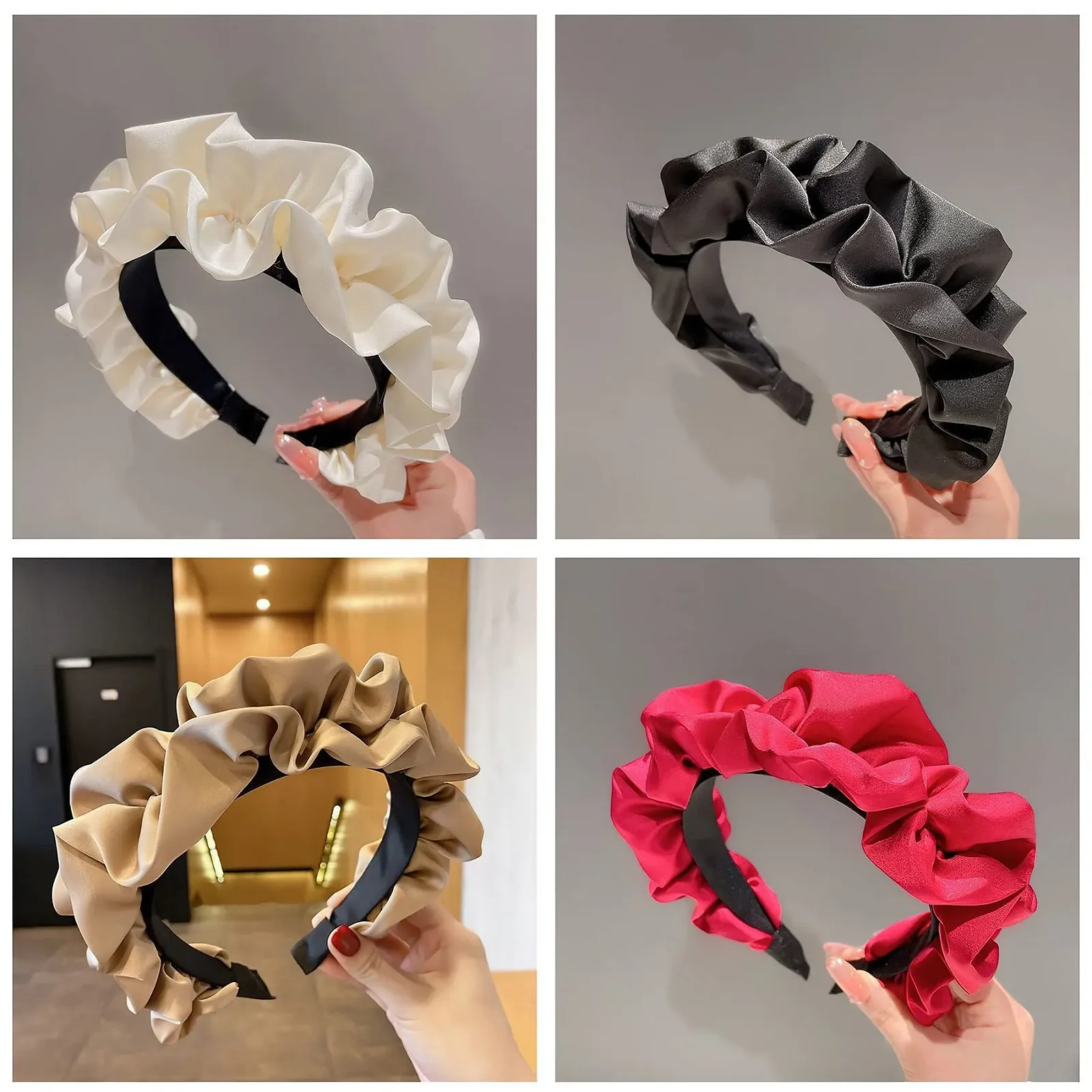 Набір з 4 обручів для волосся, фото №5