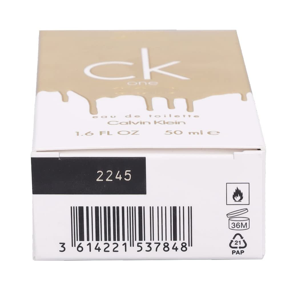 Туалетная вода CALVIN KLEIN ck one Gold Фруктовый Древесный Унисекс Аромат, фото №5