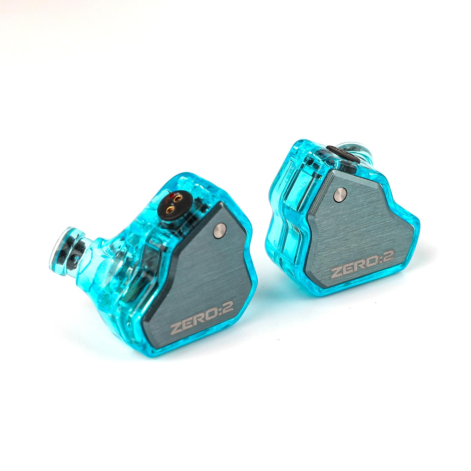 Навушники LINSOUL 7Hz x Crinacle Zero:2 динамічні 10 мм провідні для ігор сині, фото №2