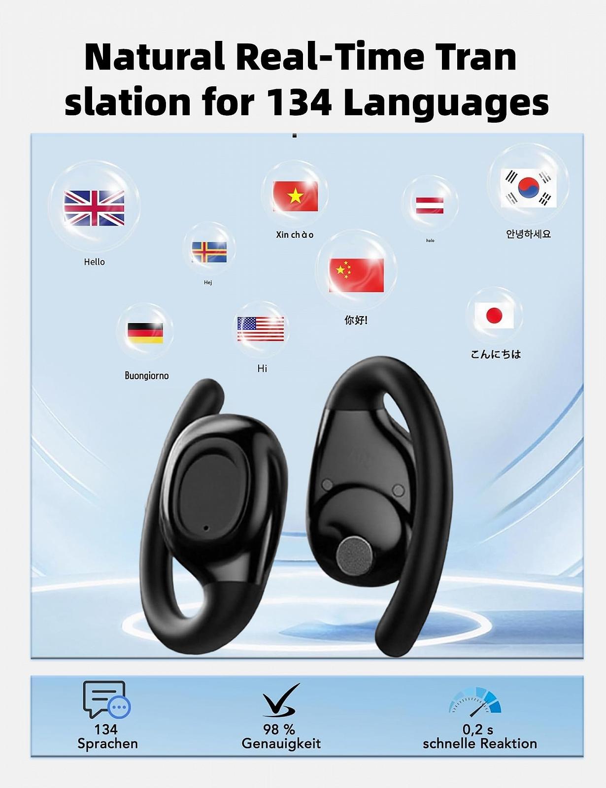 Навушники для перекладу X3, фото №2