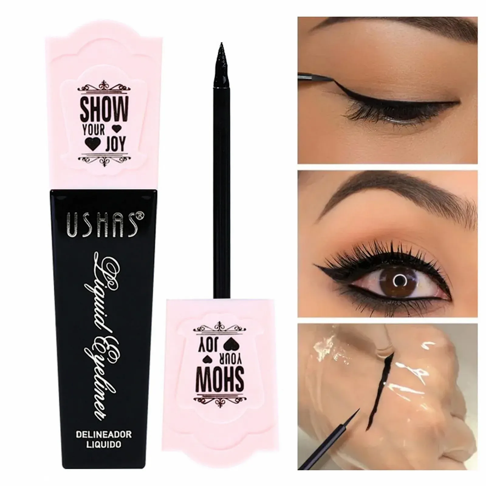 Підводка для очей Fowybe водостійка, фото №7