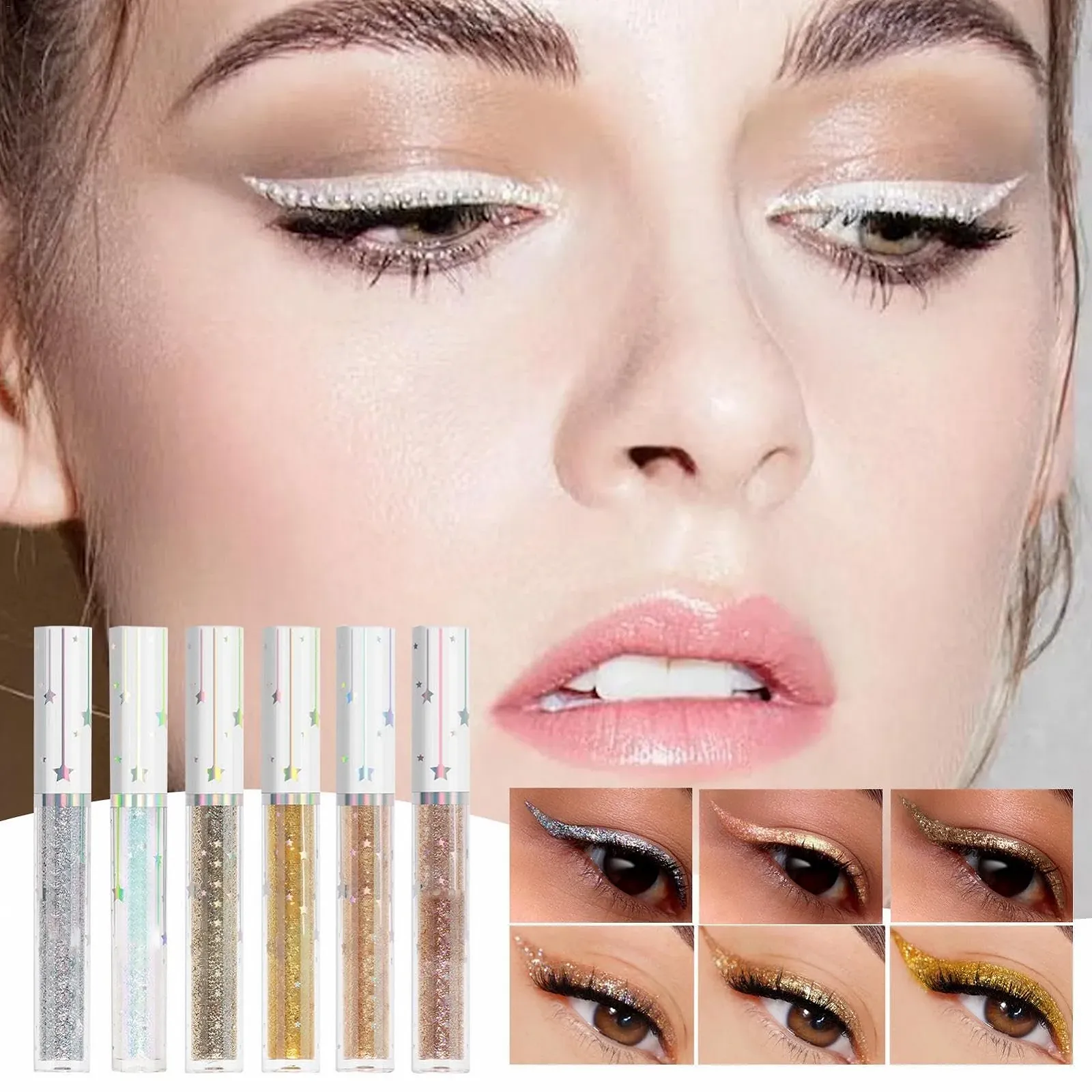 Набір підводок Poartiule Farbiges, рідка блискуча, фото №2