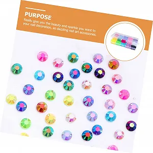 Стрази для нігтів minkissy Плоскі Стрази для макіяжу Золоті Стрази для макіяжу Прикраси для макіяжу Набір для дрилі для нігтів Клей для страз для нігтів Підвіски для нігтів Смола Аксесуари для дрилі 3D synthetic.ua - Фото 1