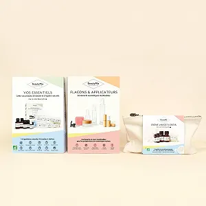 Набір The Total Box для робота BeautyMix - Все для повного комплекту косметики DIY з 13 простими та безпечними рецептами synthetic.ua - Фото 1