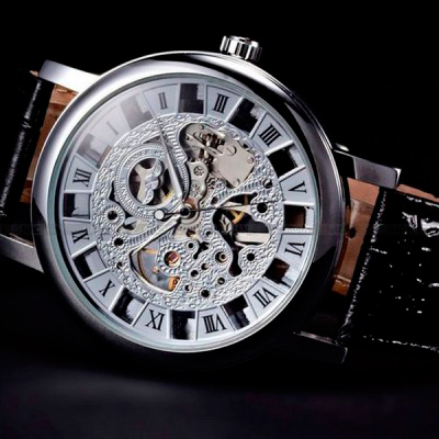 Годинник Winner Silver II Срібний, фото №7
