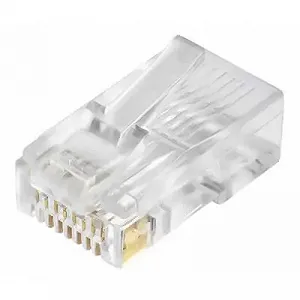 Коннектор RJ45 cat.6 UTP 8P8C 100 шт Merlion 17265 - Фото 1