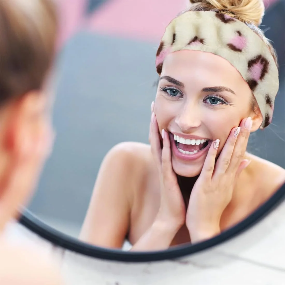 Набор эластичных фланелевых повязок для волос., фото №3 Набор эластичных фланелевых повязок для волос., фото №3