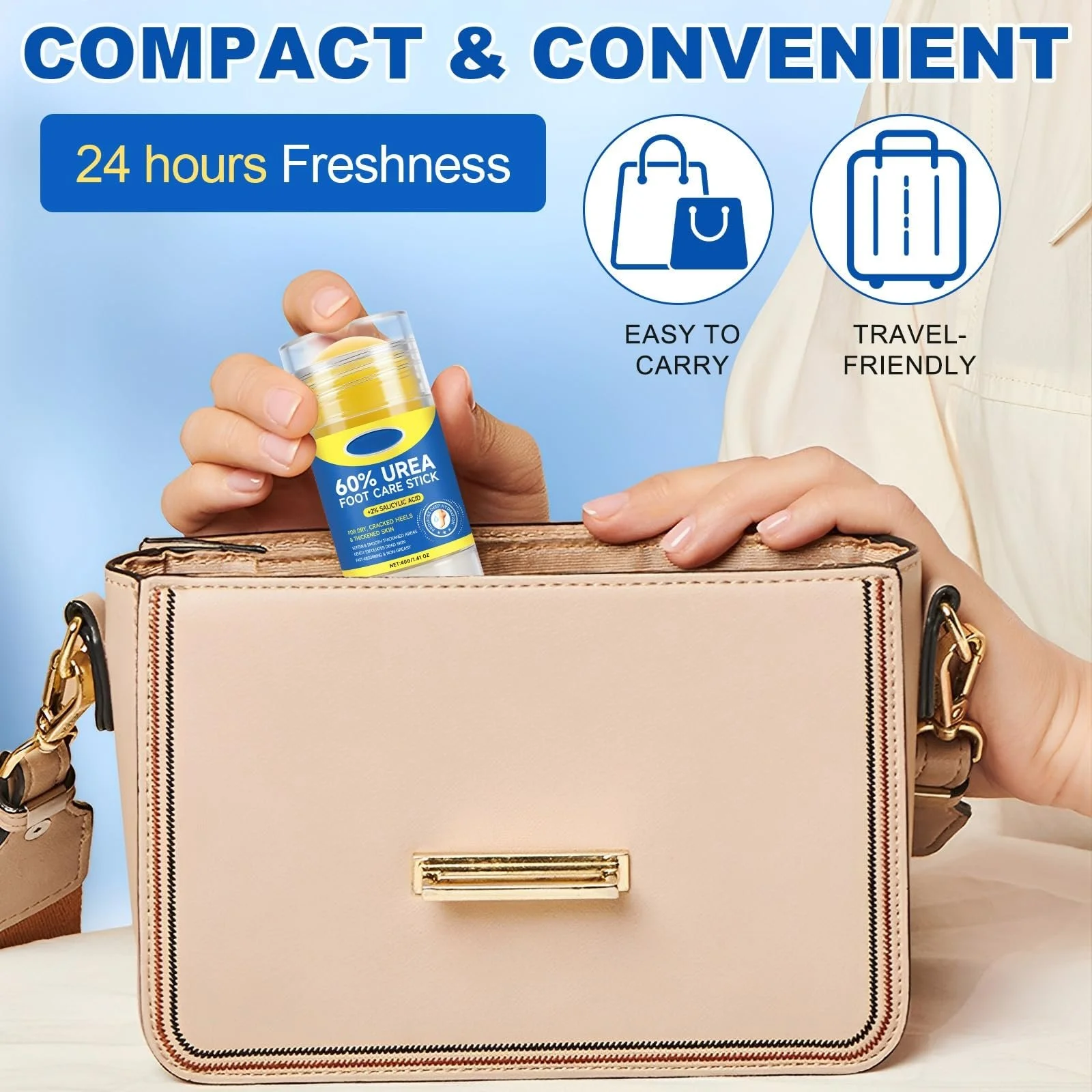 Крем для ног с мочевиной 60% и салициловой кислотой 40 г, фото №5