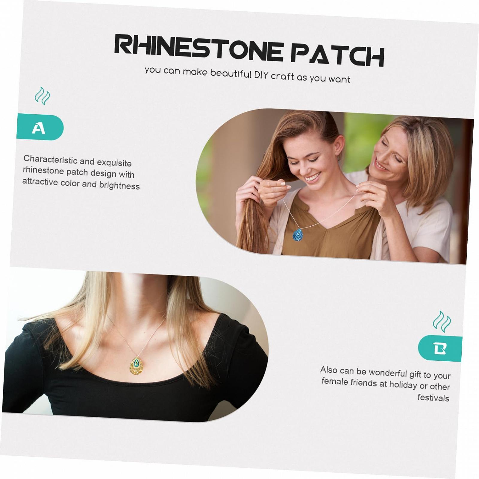 Стразы Капля Operitacx 300шт. Конский Глаз, Кристалл для пришивания, Плоское основание, Подвеска из стекла, фото №9