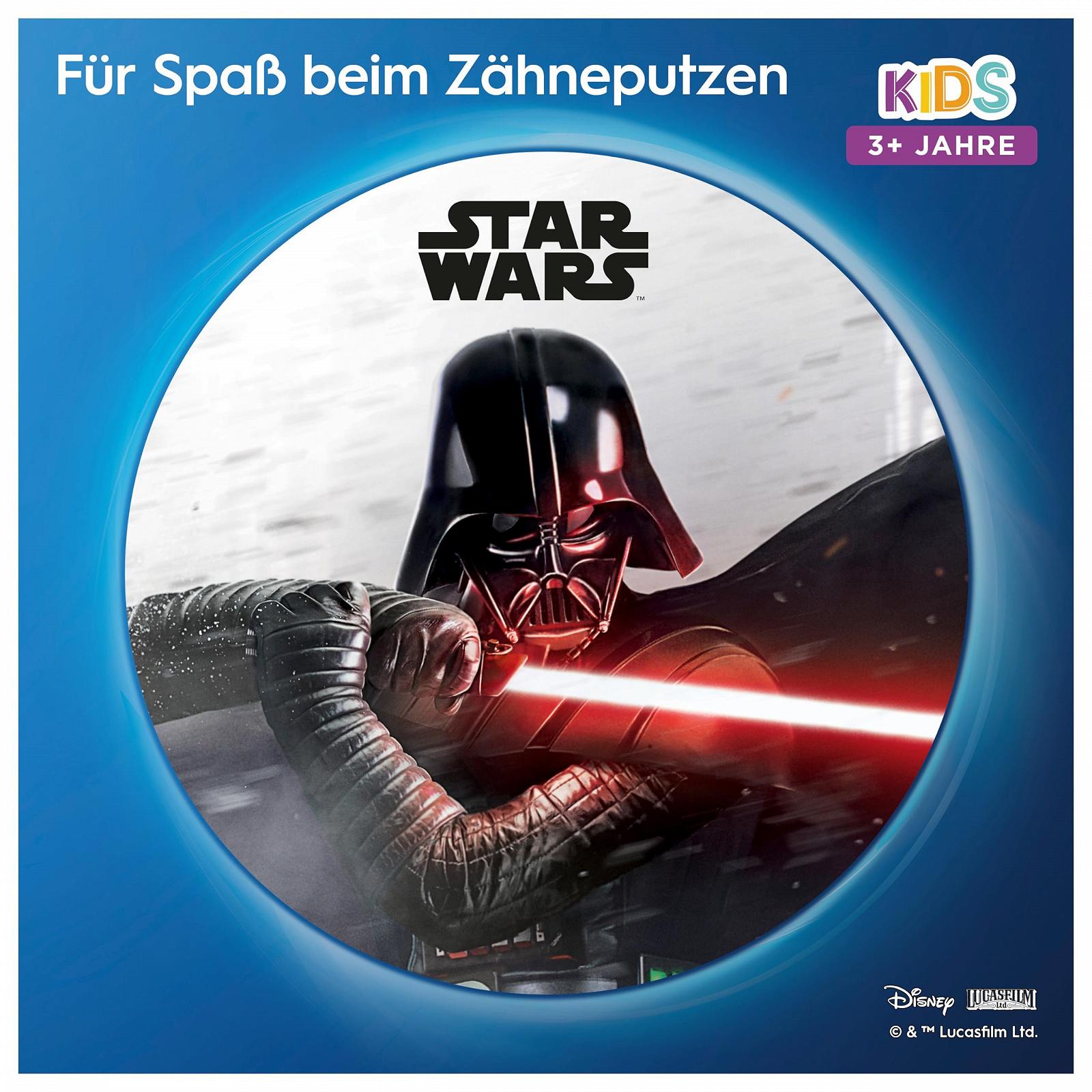 Насадки для електричної зубної щітки Oral-B Kids 8 шт. Star Wars для дітей від 3 років, екстрам'які щетинки, фото №10