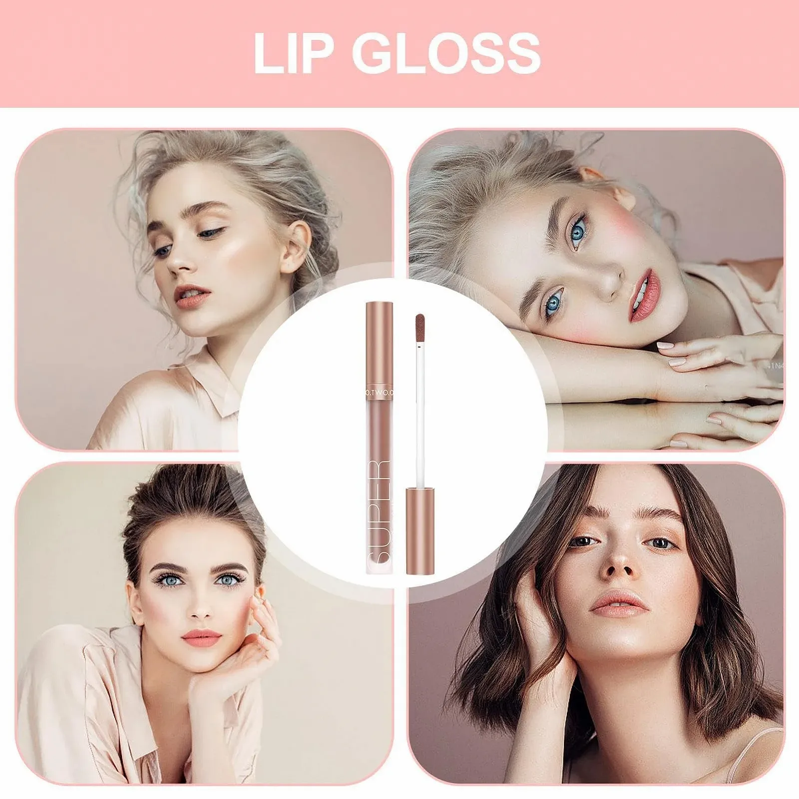 Блиск для губ Samtiger - Velvet Lip Glaze, що живить на весь день Kasmole, фото №4