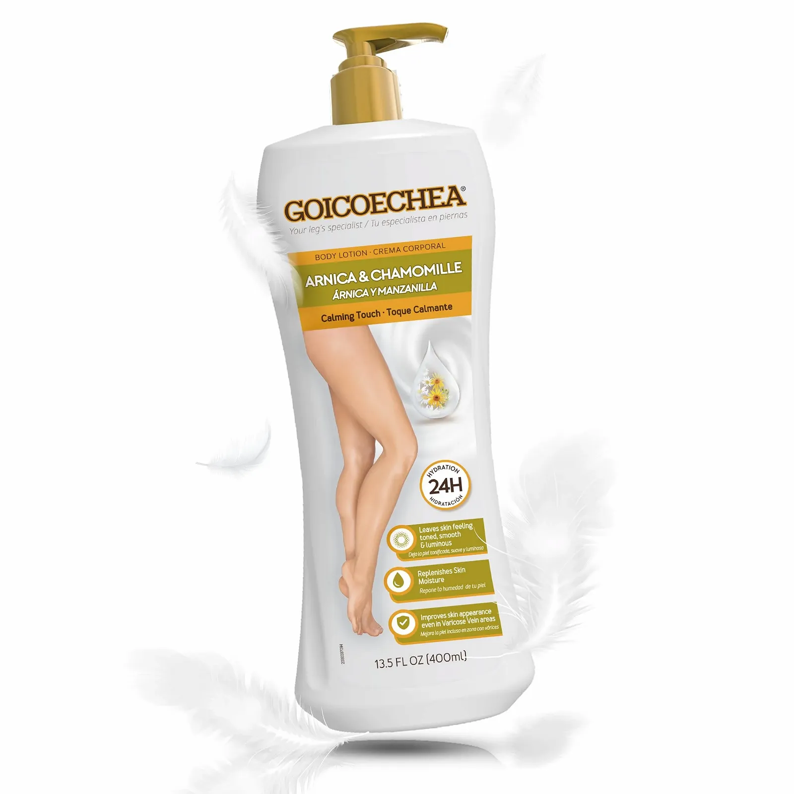 Лосьйон Goicoechea Soothing Touch для ніг, тіла, рук, 400 мл, фото №1