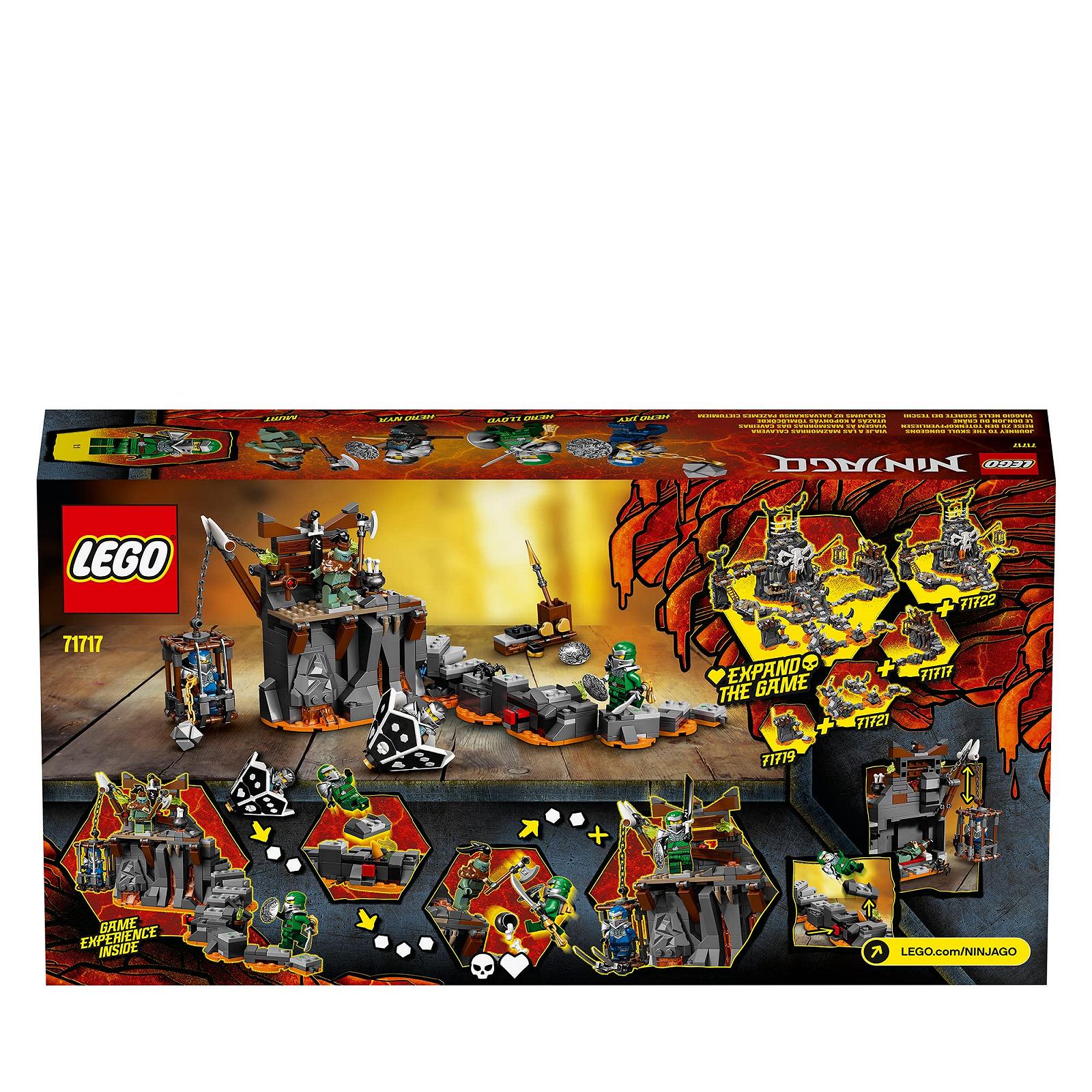 Конструктор Lego Ninjago 71717 Journey to the Skull Dungeons Різнокольоровий, фото №6 Конструктор Lego Ninjago 71717 Journey to the Skull Dungeons Різнокольоровий, фото №6