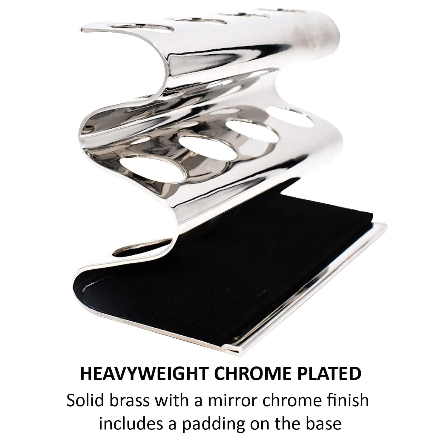 Подставка для безопасной бритвы Parker Chrome, фото №5 Подставка для безопасной бритвы Parker Chrome, фото №5