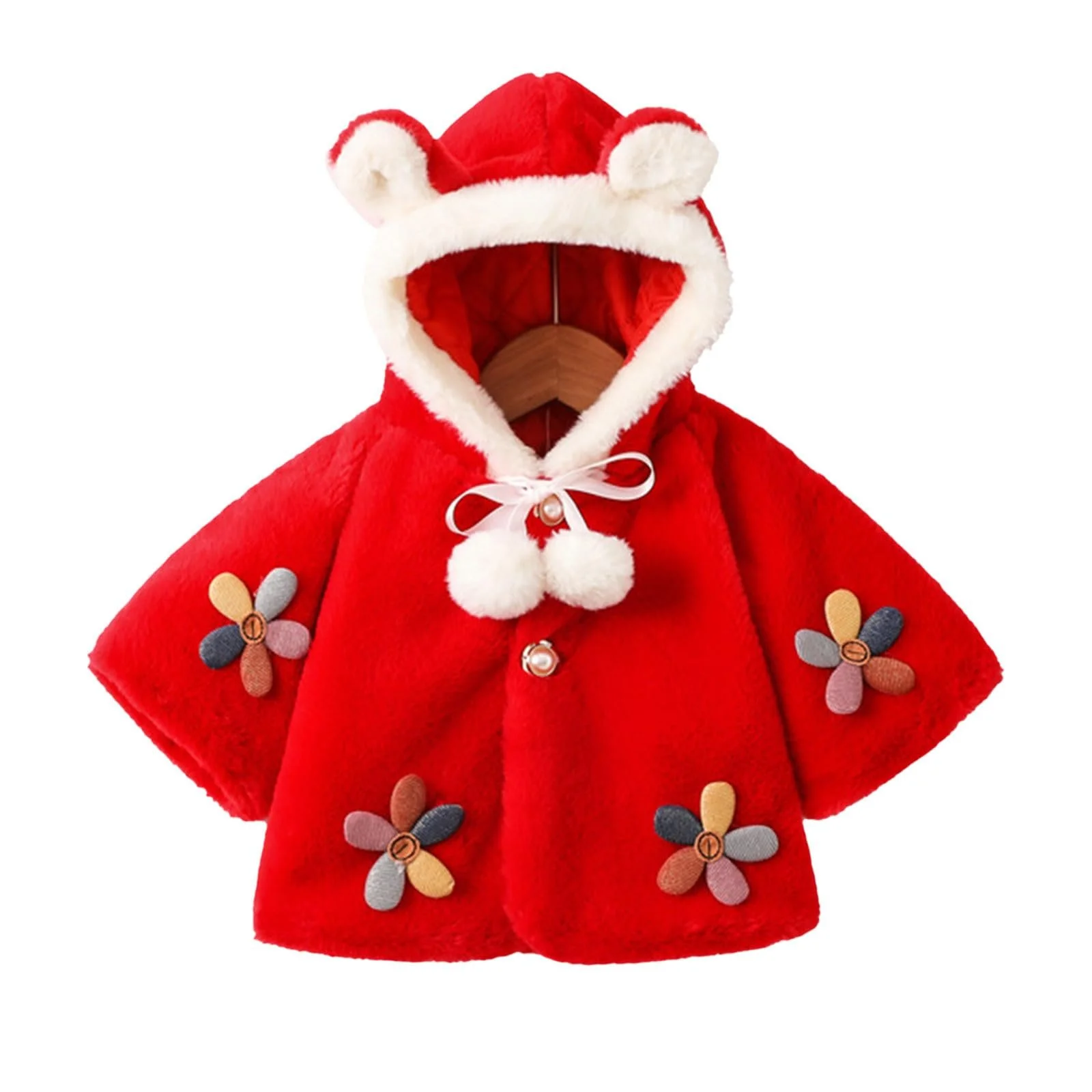 Куртка для малышей Девочка Флисовая кофта на День Святого Валентина с Teddyjacke Детская детская куртка Рождественский подарок Осенняя куртка, фото №1