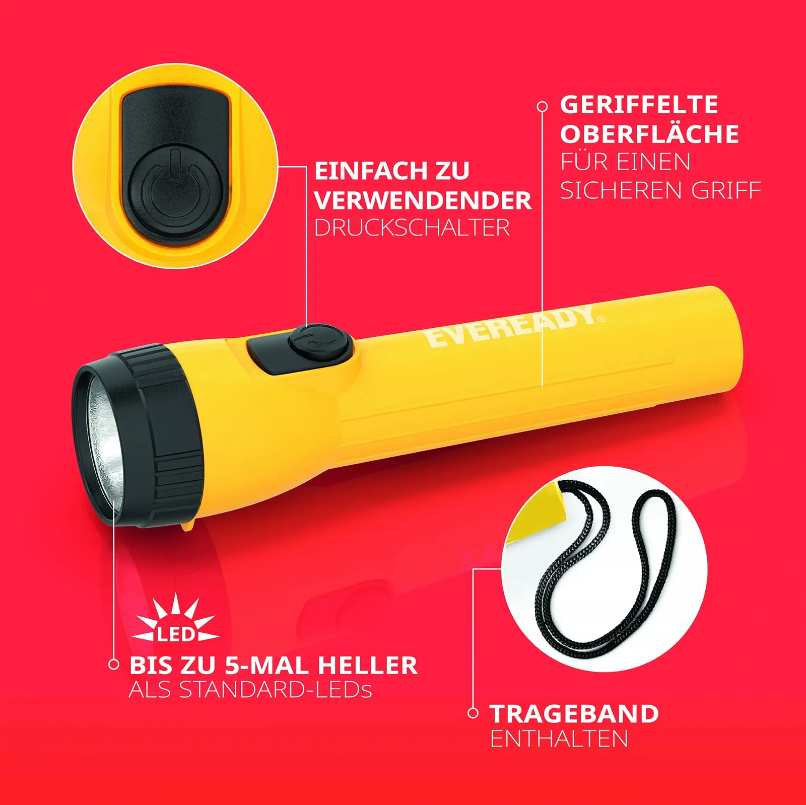 Світлодіодний ліхтар Eveready, фото №2 Світлодіодний ліхтар Eveready, фото №2