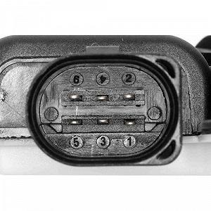 Замок дверей VEMO V10-85-2365 Original VEMO Quality для VW VAG, передній правий synthetic.ua - Фото 1