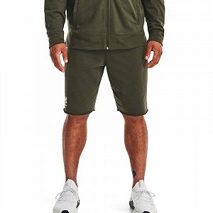 Шорты Under Armour RIVAL TERRY SHORT 1361631-390 Хаки M - Фото 1