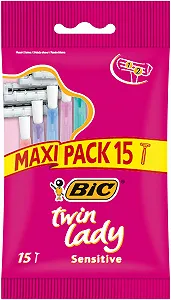 Бритвы BIC Twin Lady 15 шт. - Фото 1
