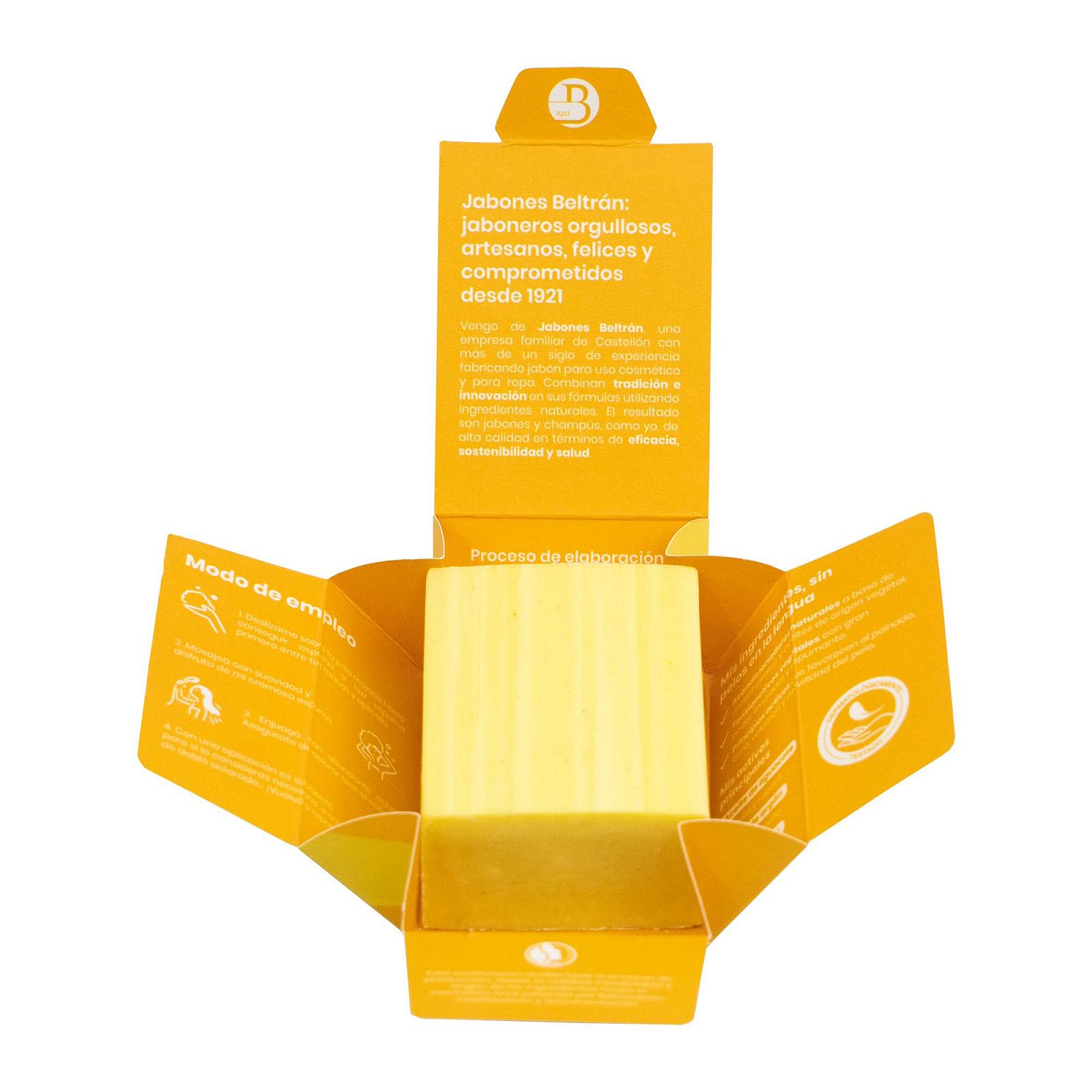 Твердий шампунь Essabó 100% Natural Авокадо Арган 100г, фото №3