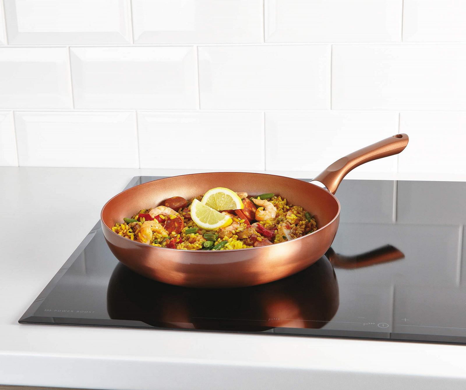 Набір Urbn-Chef Copper Cookware Set 5 предметів Сковорідки та Каструлі, фото №6