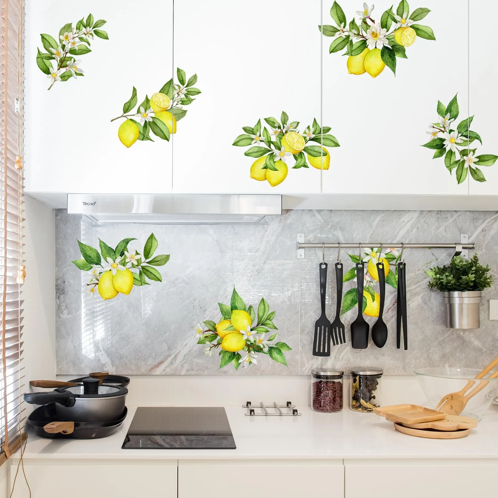 Наклейка на стіну MN008 Lemon Pattern, фото №5 Наклейка на стіну MN008 Lemon Pattern, фото №5