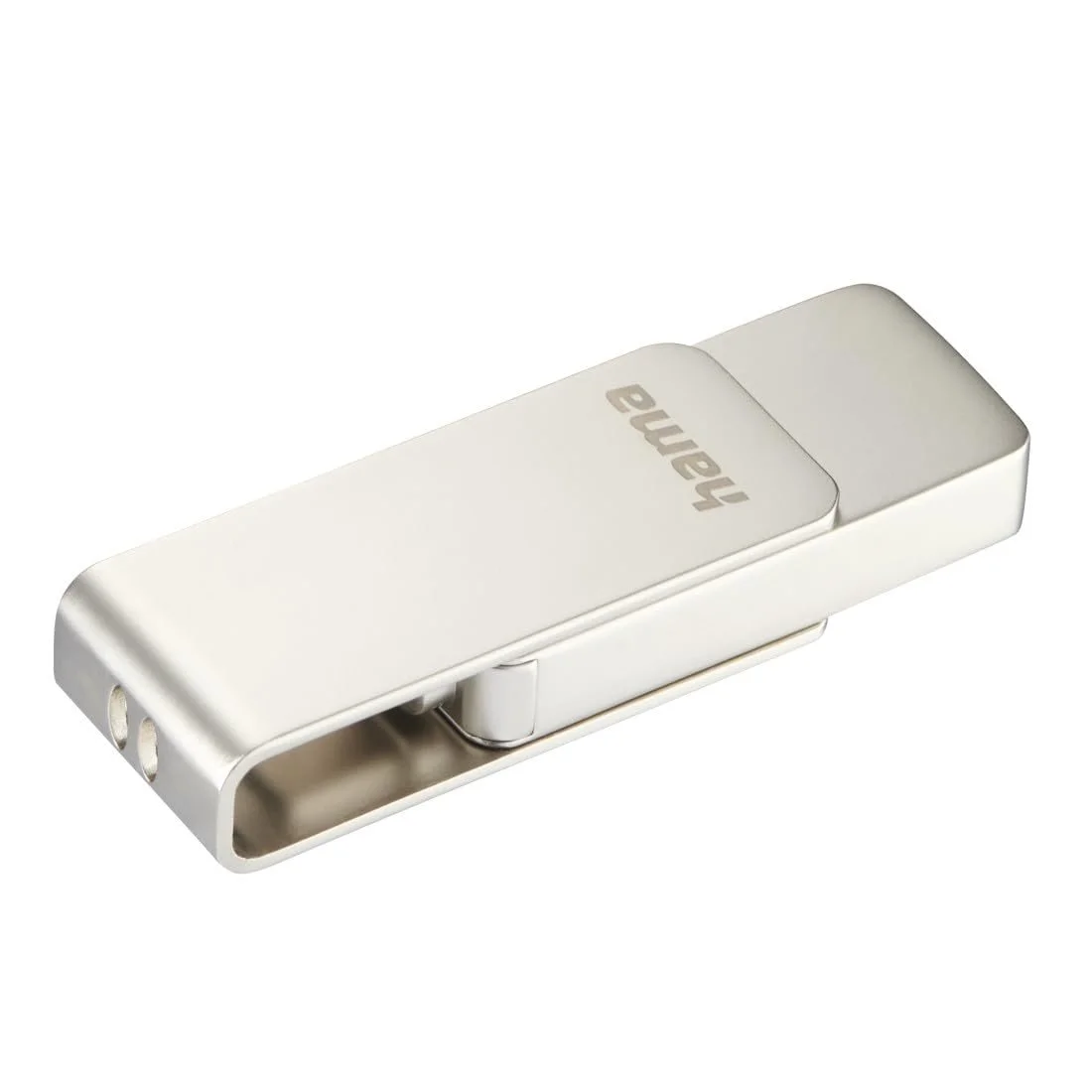 USB Flash Drive Hama Uni-C Rotate Pro 64GB USB C 3.1 Silver, фото №1 USB Flash Drive Hama Uni-C Rotate Pro 64GB USB C 3.1 Silver, фото №1