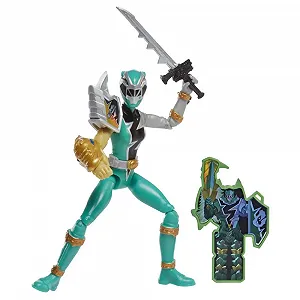 Фигурка Power Rangers Dino Fury Green Ranger with Sprint Sleeves 15 см Разноцветная - Фото 1