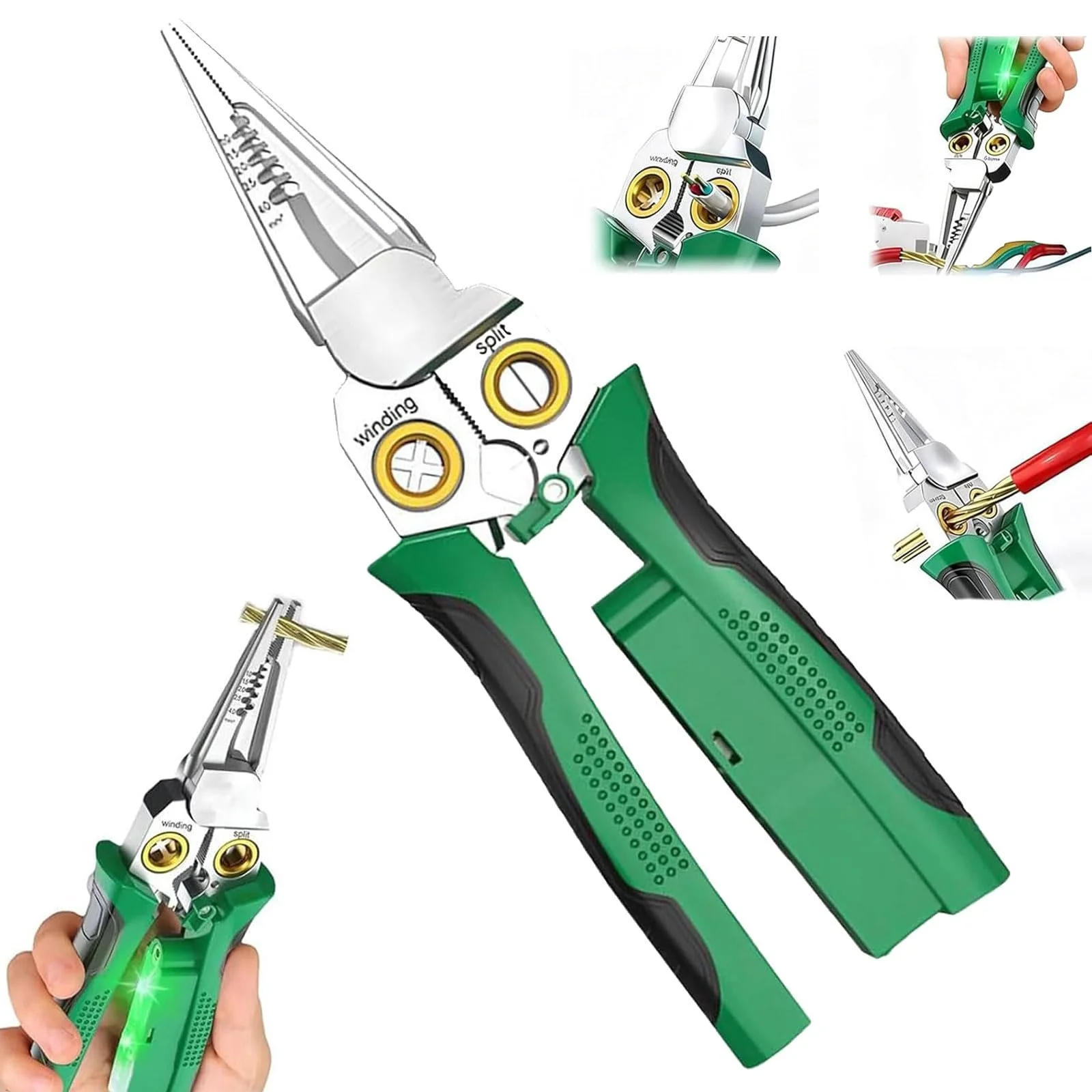 Стриппер 8-в-1 с функцией измерения тока и тестером напряжения, фото №1