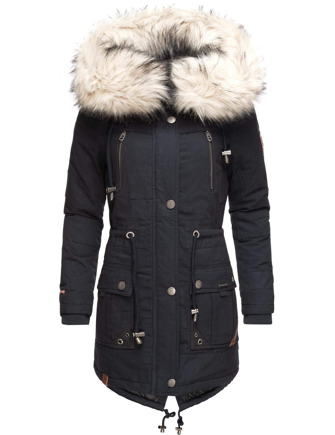 Жіноча зимова парка Navahoo Honey Fairy з капюшоном зі штучного хутра, фото №4