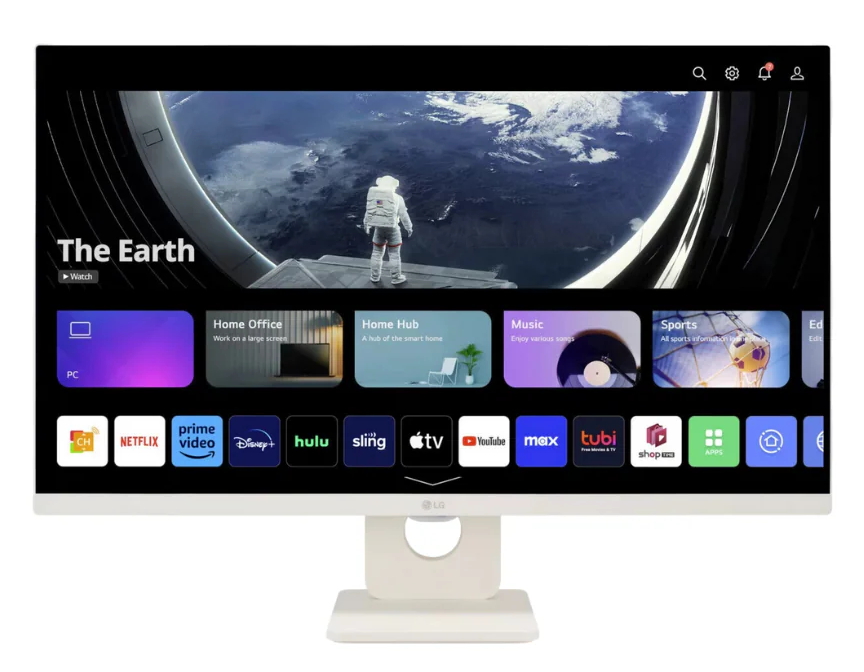 Монитор 27" LG Smart 27SR50F Full HD IPS 60 Гц, фото №1