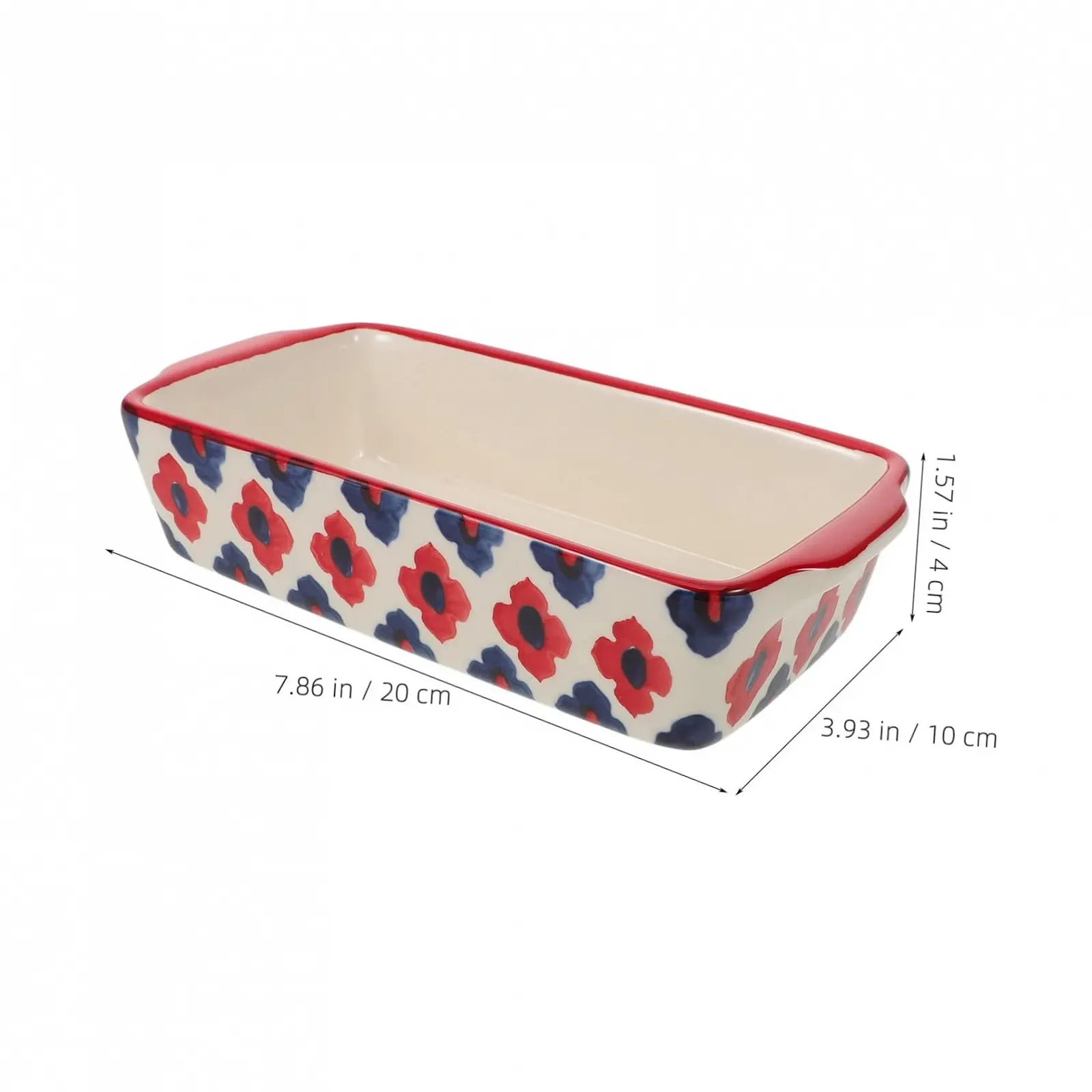 Форма для запікання керамічна квадратна з бічними ручками для кесеролей та овочів, фото №9