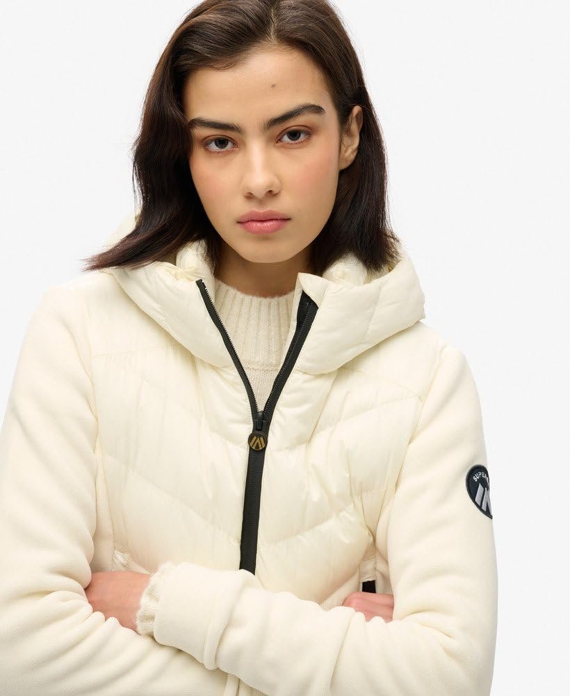 Женская флисовая куртка с капюшоном Superdry Storm, фото №3