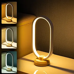 Настільна лампа Modern LED Oval 3000 K - 6000 K Dimmable White - Фото 1