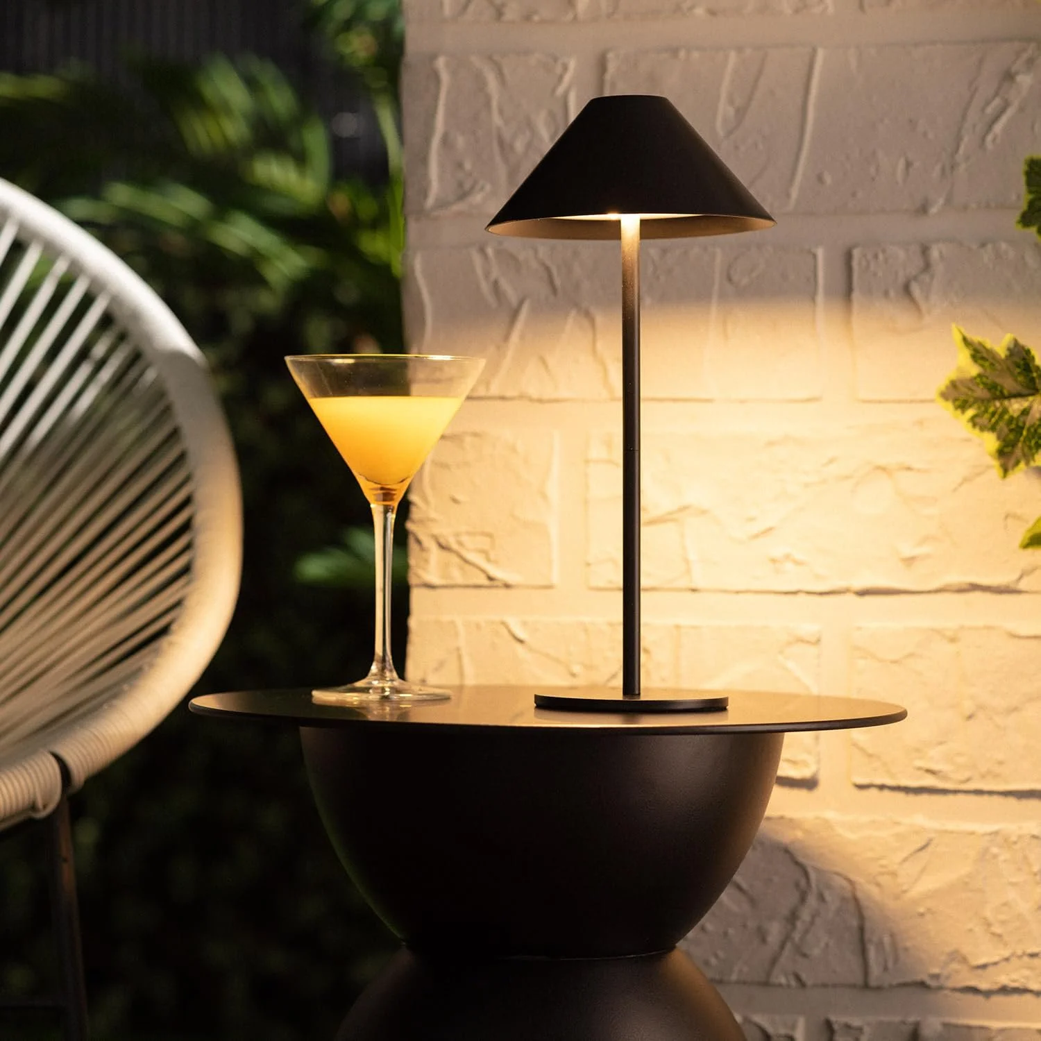 Настільна лампа LEDKIA LIGHTING Portable LED 3W USB 3000K Black, фото №4