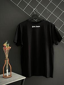 Комплект із трьох футболок Palm чорна біла хакі synthetic.ua - Фото 1