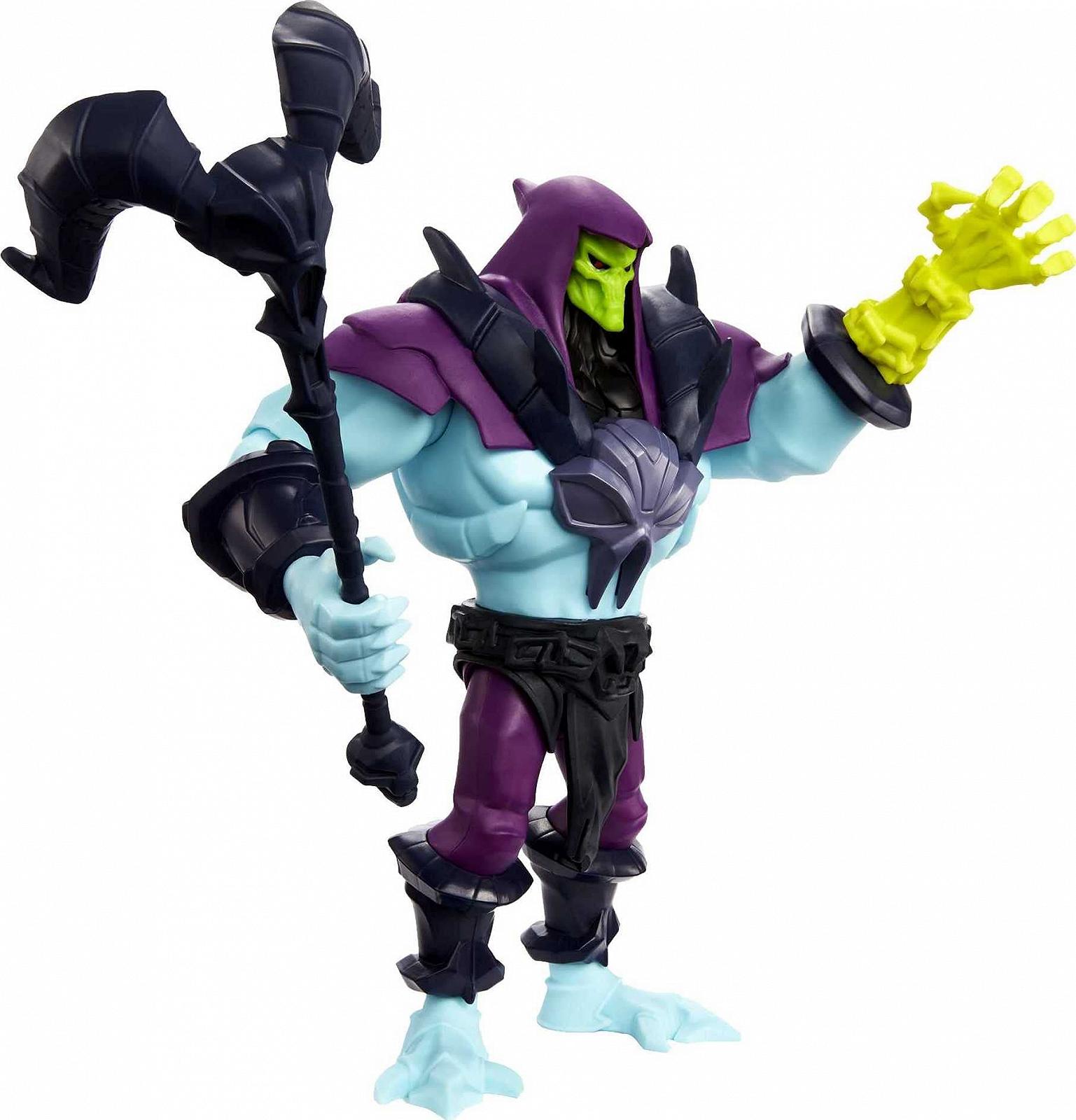 Фігурка Skeletor He-Man And The Masters of the Universe велика з аксесуаром, натхненна мультсеріалом Motu Netflix, 21,5 см, фото №5