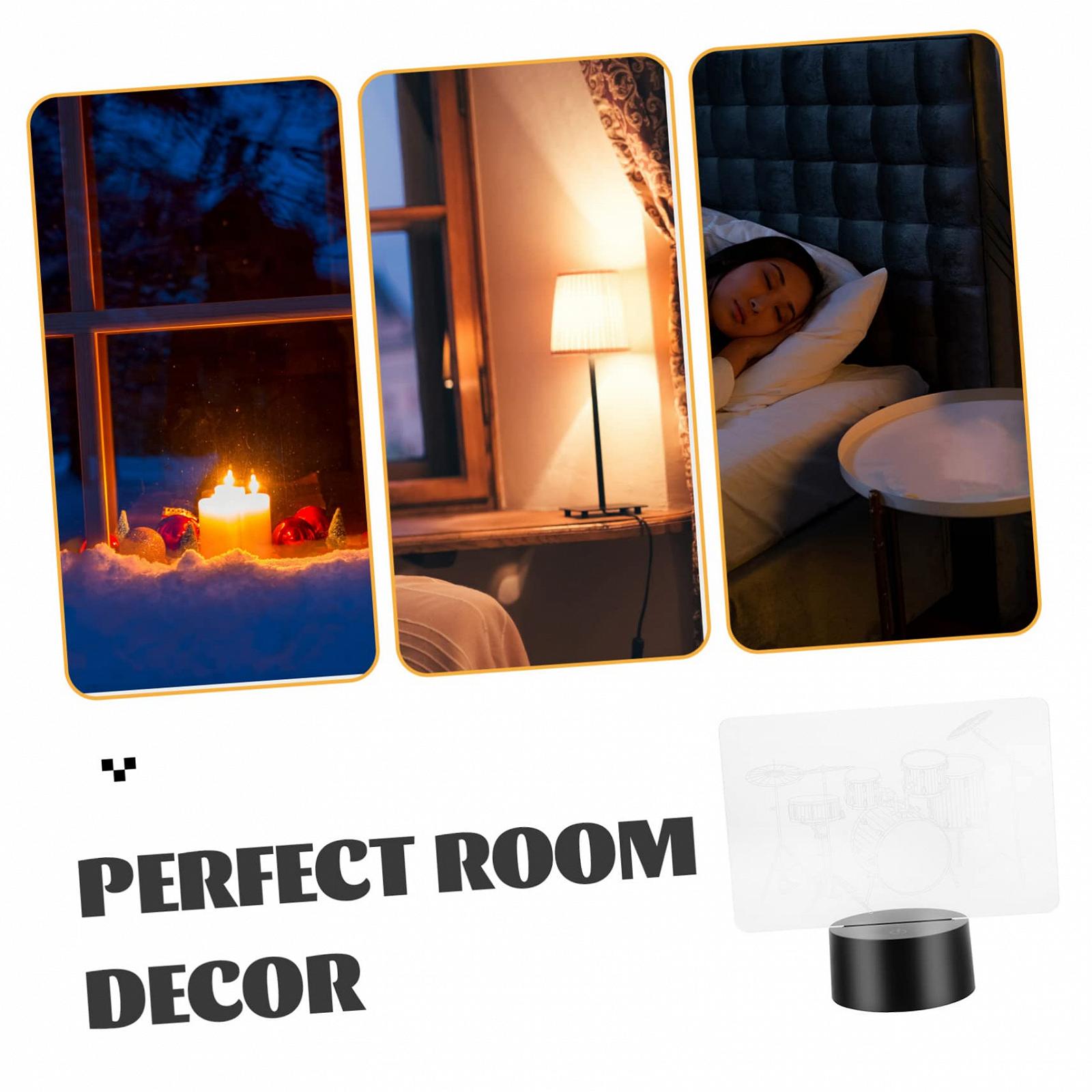 Нічник UKCOCO 3 шт Аммоніт USB 3D Акриловий, фото №6 Нічник UKCOCO 3 шт Аммоніт USB 3D Акриловий, фото №6